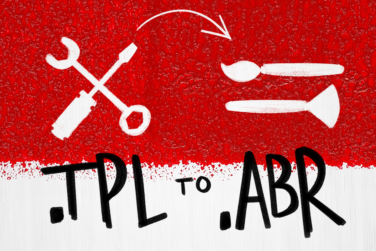 .TPL to .ABR Converter Script, a Brush Add-On by HEJBRUSH.COM (Photo 1 of 2)