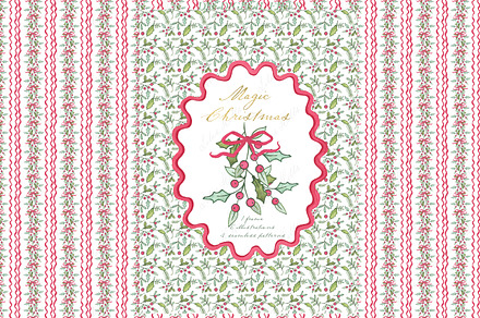 Christmas Magic Watercolor DIY, a Graphic by LABFcreations