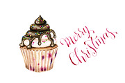Watercolor Christmas Sweets Clipart, an Illustration by SimpleWishesArt (Thumbnail 7 of 7)