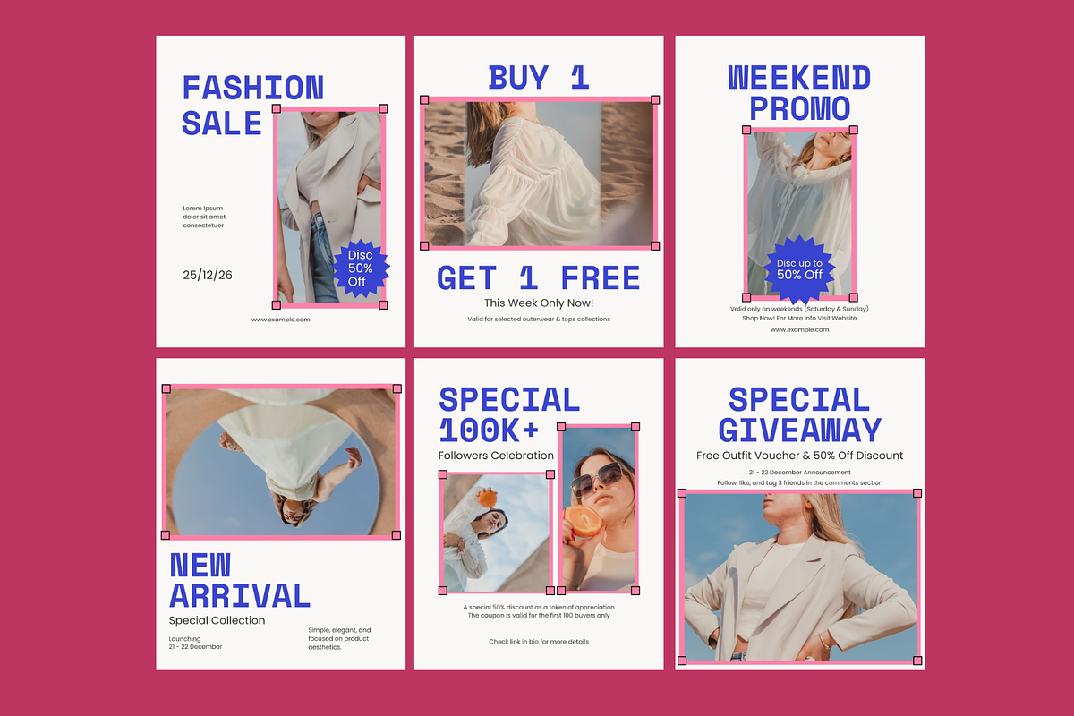 Fashion Sale Social Media Instagram, a Social Media Template by Spesifikstd (Photo 3 of 3)