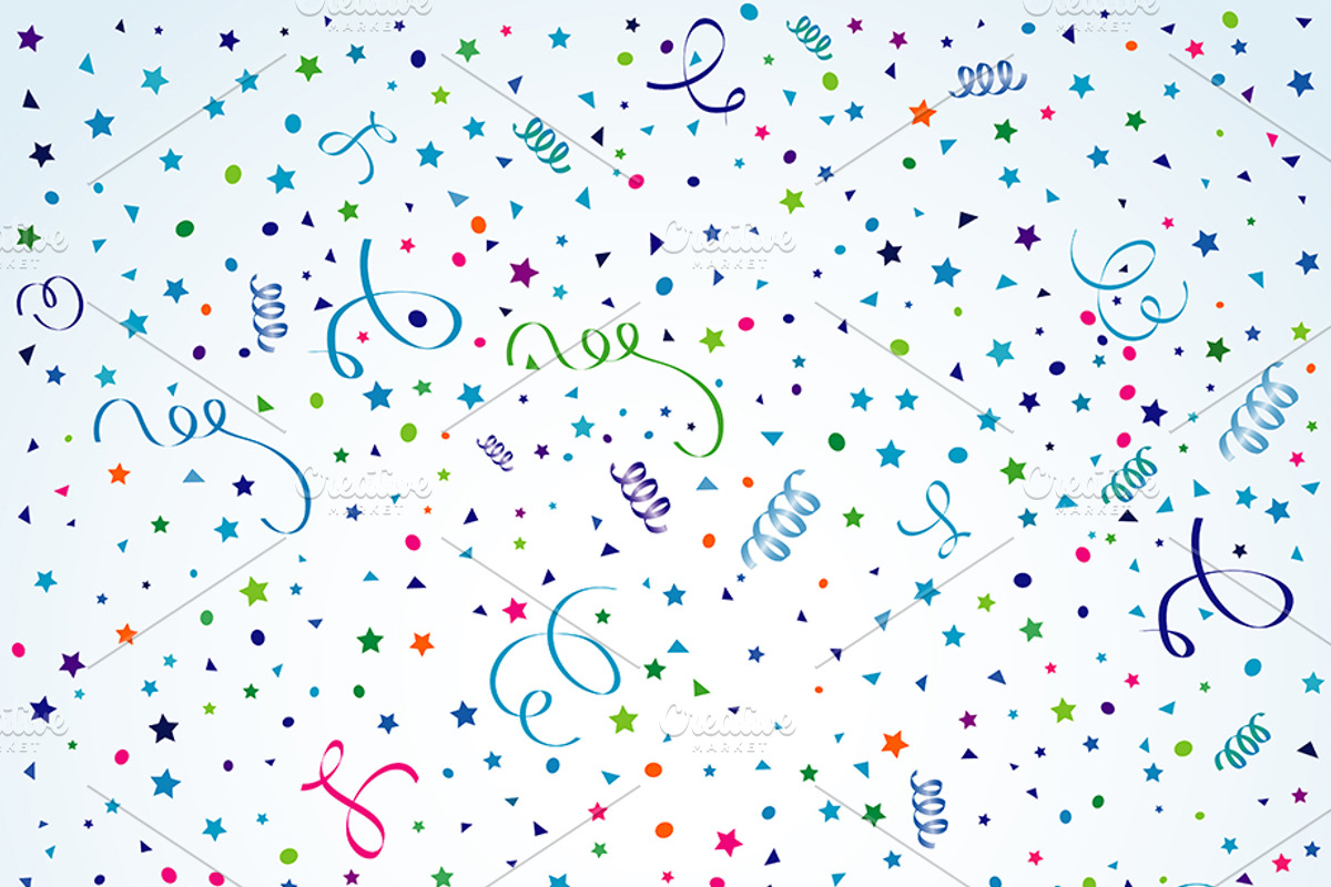 Birthday, Christmas Backgrounds, a Decorative Illustration by TAlex (Photo 4 of 6)