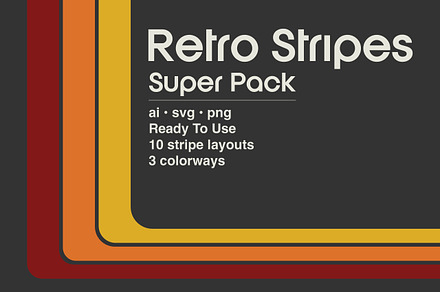 70's Retro Stripes