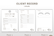 Eyelash Extension Forms Bundle, a Templates & Theme by MondaySpark (Thumbnail 5 of 10)