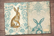 Rabbit Scrapbook Kit, an Animal Illustration by Secret Helper (Thumbnail 6 of 8)