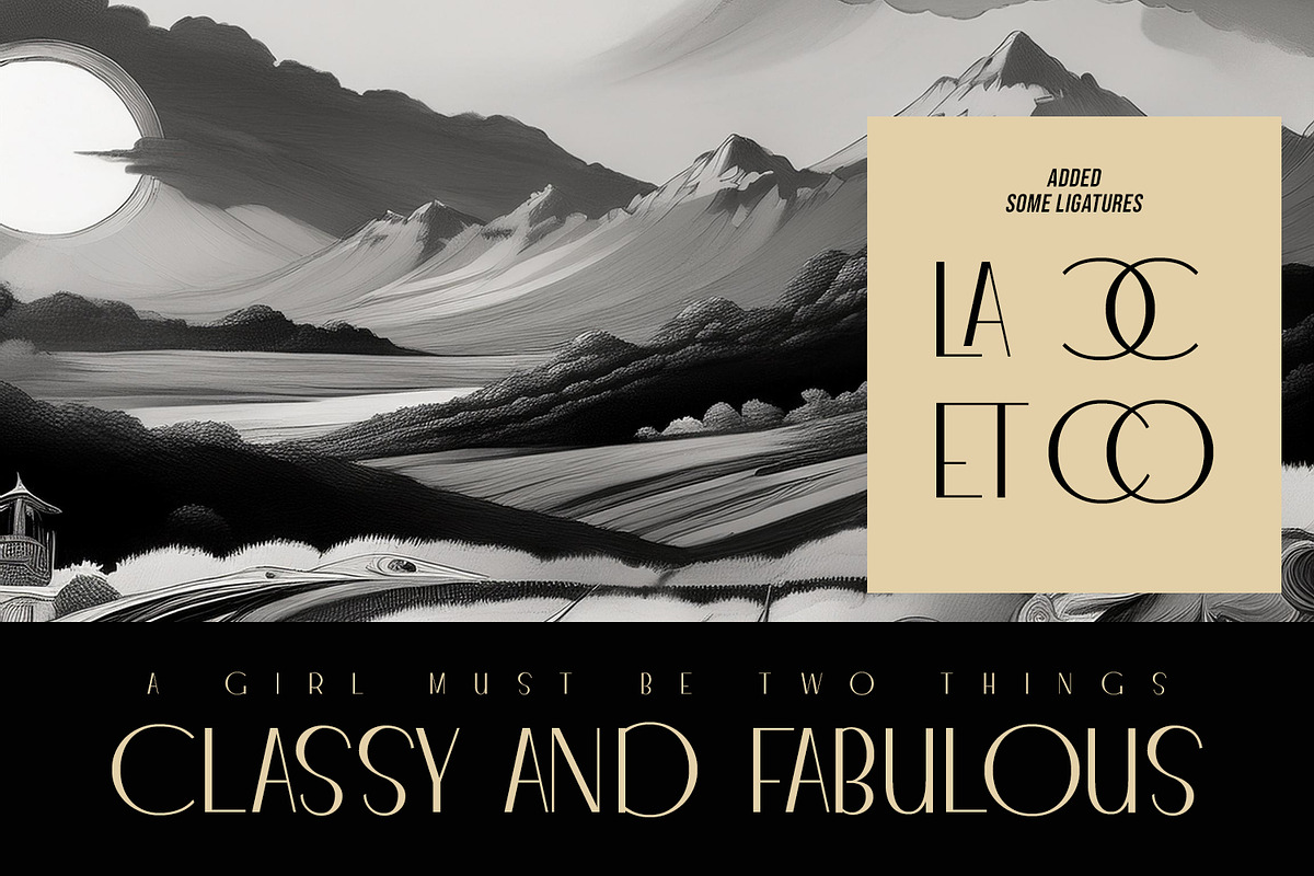 Micoas Sans Serif Display Font, a Sans Serif Font by Maulana Creative (Photo 2 of 7)