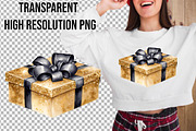 Christmas Gift Box Gold Silver, an Illustration by Wow Magic (Thumbnail 4 of 5)