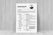 Resume Template | CV + Cover Letter, a Resume Template by designvillage (Thumbnail 5 of 13)
