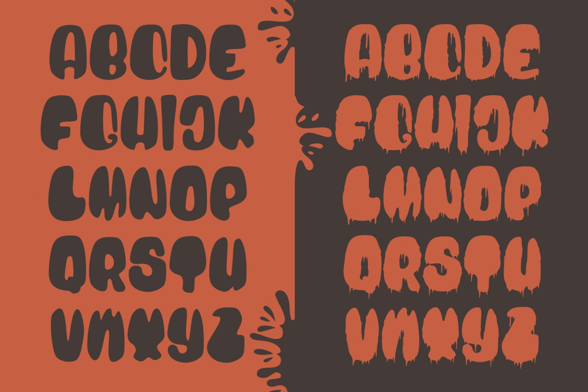 Blood Bold - Fun Halloween Two Fonts preview 6