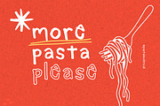 PestaPasta Handwriting Font Family, a Handwritten Font by Aftershift (Thumbnail 2 of 9)