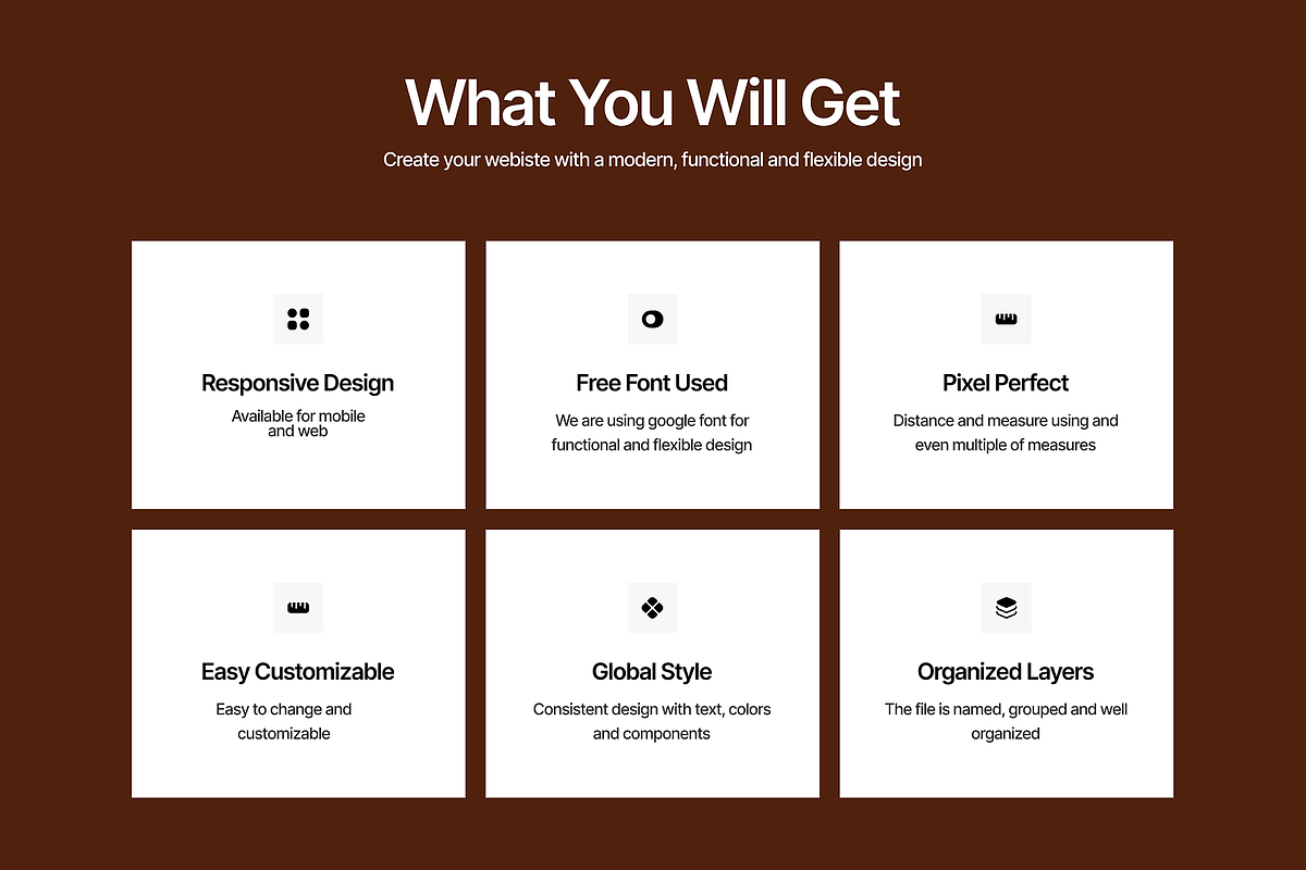 Markly Bags Shop Website, an UI Kit Template by DjectStudio (Photo 3 of 5)