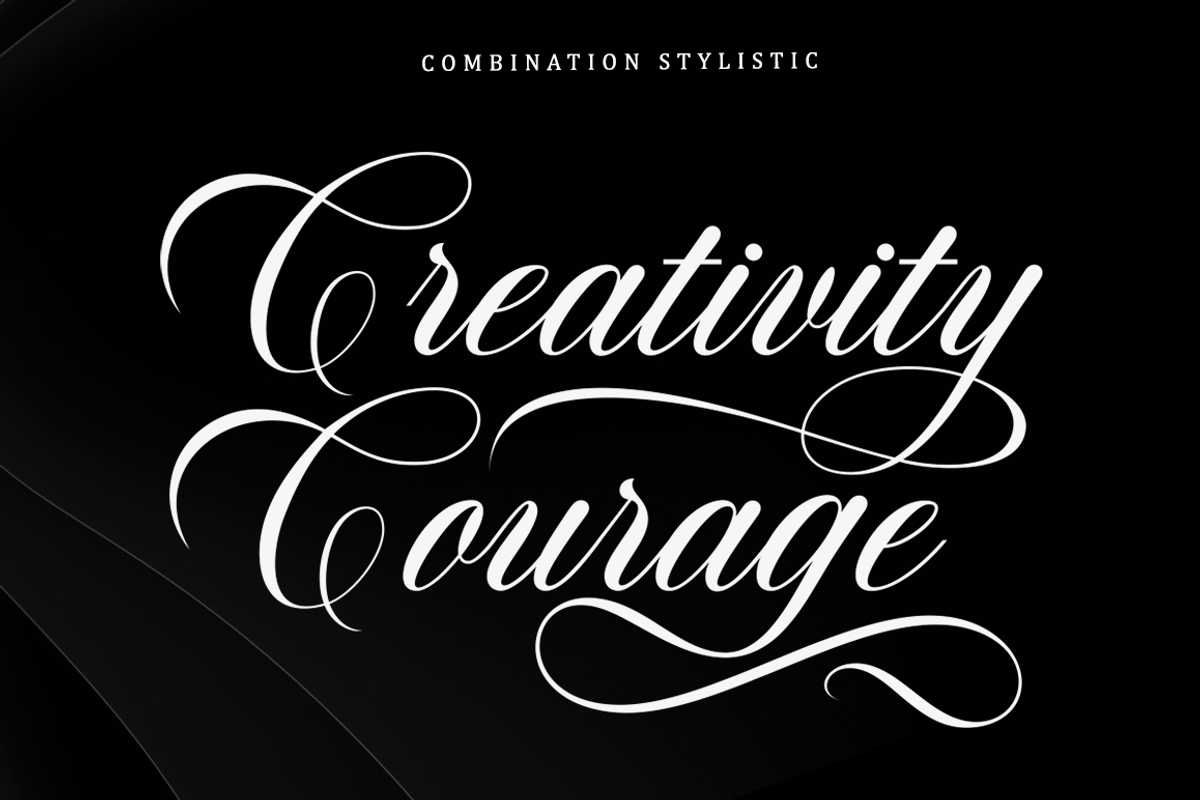 Gadiani Font, a Script Font by Queenopstudio (Photo 5 of 16)