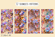Dreamy Forals - Seamless Patterns, a Pattern Graphic by Art Sproot (Thumbnail 4 of 5)