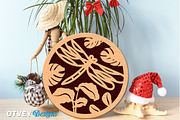 Dragon Fly Ornament wall Decor, an Object Graphic by OTVEY DESIGN (Thumbnail 7 of 13)