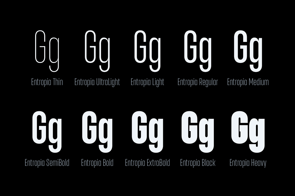 Entropia — condensed geometric sans, a Sans Serif Font by Slava Antipov (Photo 5 of 14)