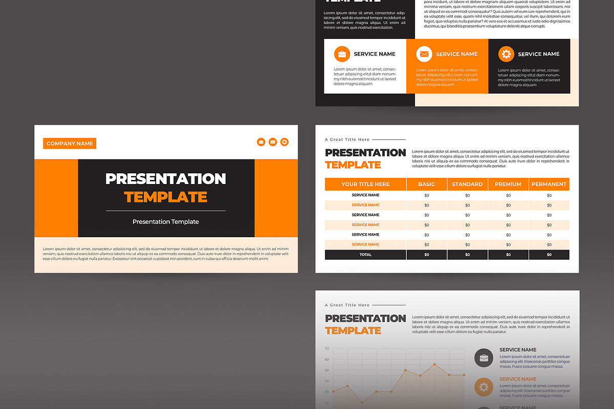 Business Strategy Presentation, a Presentation Template by CreativeUP (Photo 3 of 6)