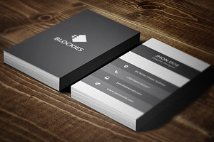 An Exclusive Vertical Business Card