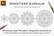 ZenPattern Mandala Creator for Ai, a Plug-in Add-On by Drifter Studio (Thumbnail 2 of 6)