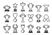 Medals and trophy black pixelated, an Object Graphic by LadadikArt (Thumbnail 3 of 3)