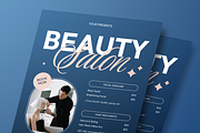 Beauty Salon Pricelist Flyer Set, a Flyer Template by Annora Studio (Thumbnail 4 of 6)