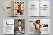 Fashion And Tailor Magazine Template, a Magazine Template by ContestDesign (Thumbnail 2 of 3)