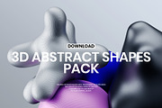 Trendy 3D Abstract Shapes Pack, a Technology Illustration by MindMuse (Thumbnail 11 of 11)