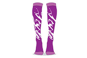 Knee High Socks - Template Mockup, an Apparel Mockup by Mark Anthony Media (Thumbnail 3 of 4)