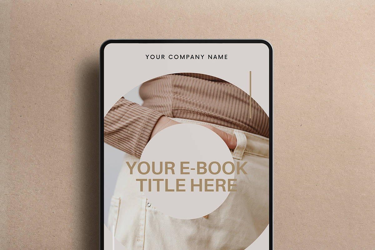 Minimalist Ebook Canva Template, a Marketing Template by 1201AM Design Studio (Photo 6 of 11)