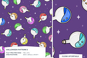 Halloween Seamless Pattern Set of 6, a Pattern Graphic by Fern & Quill (Thumbnail 8 of 10)
