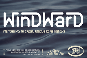 Windward Retro Ligature Font