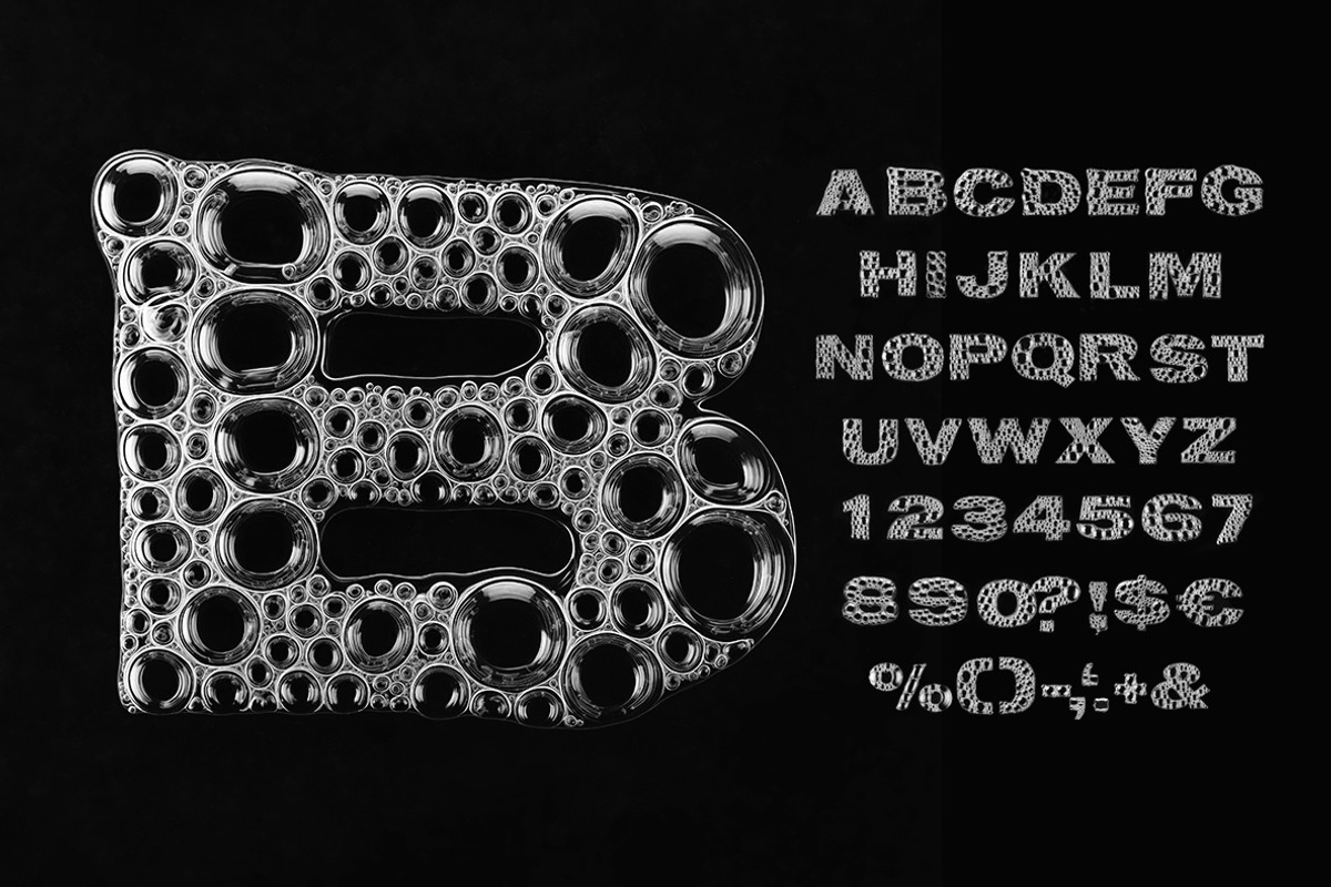 Soap Bubbles Font, a Handwritten Font by Handmadefont (Photo 2 of 10)