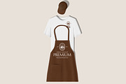 Apron and Tshirt Mockup, a Shirt Mockup by Unerispace (Thumbnail 4 of 5)