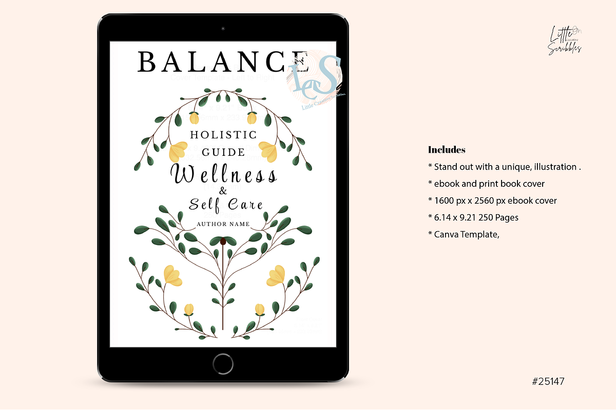 Canva Template Book Cover Design, a Design Template by Little Creative Scribbles (Photo 2 of 5)