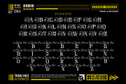 Tribal Hole Typeface, a Serif Font by alit design (Thumbnail 2 of 20)