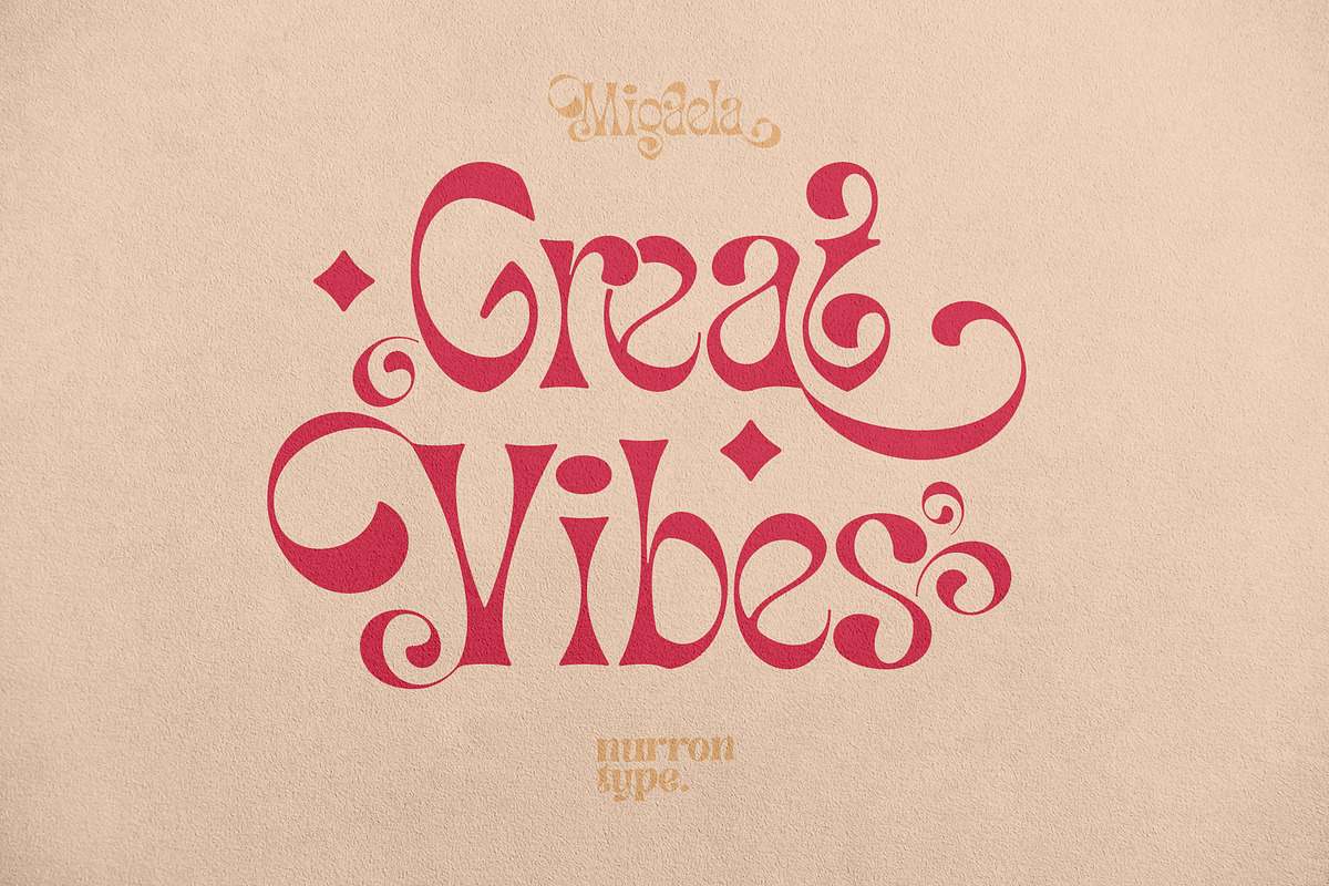 Migaela, a Font by nurrontype (Photo 7 of 15)