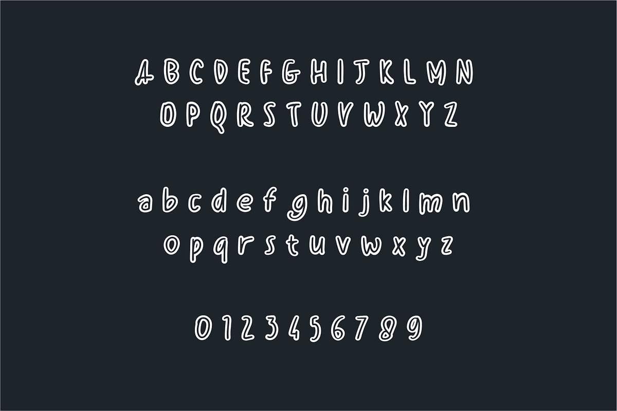Doodle, a Symbol Font by WAP (Photo 3 of 5)