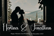 Amellia Wedding, a Handwritten Font by InermediaSTUDIO (Thumbnail 8 of 8)