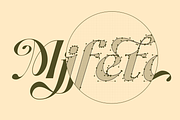 Dh Milate - 16 Beauty Elegant Family, a Serif Font by Dharmas Foundry (Thumbnail 4 of 17)