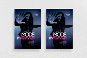 La Mode Me Touche Flyer Template