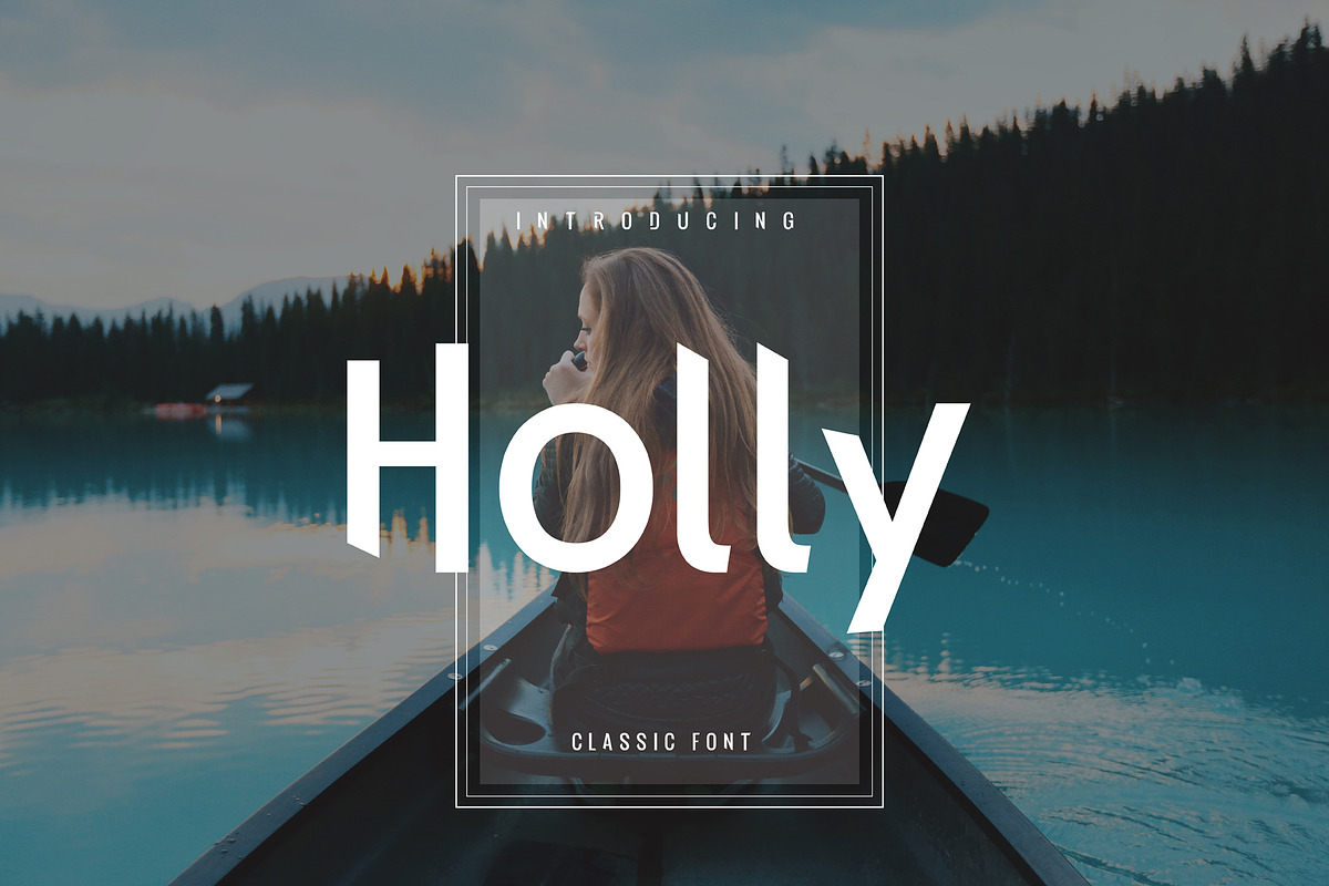 Holly, a Sans Serif Font by edcreative (Photo 1 of 7)