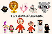 Big World kid vector map drawing, an Education Illustration by Alinafineart (Thumbnail 3 of 6)