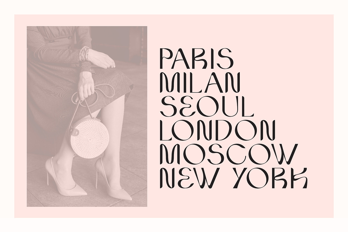 Revolve - Fashion Typeface, a Sans Serif Font by HipFonts (Photo 4 of 9)