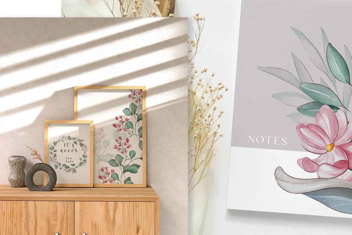 Lovely garden. Floral illustrations, a Decorative Illustration by DamriNa art (Photo 8 of 8)