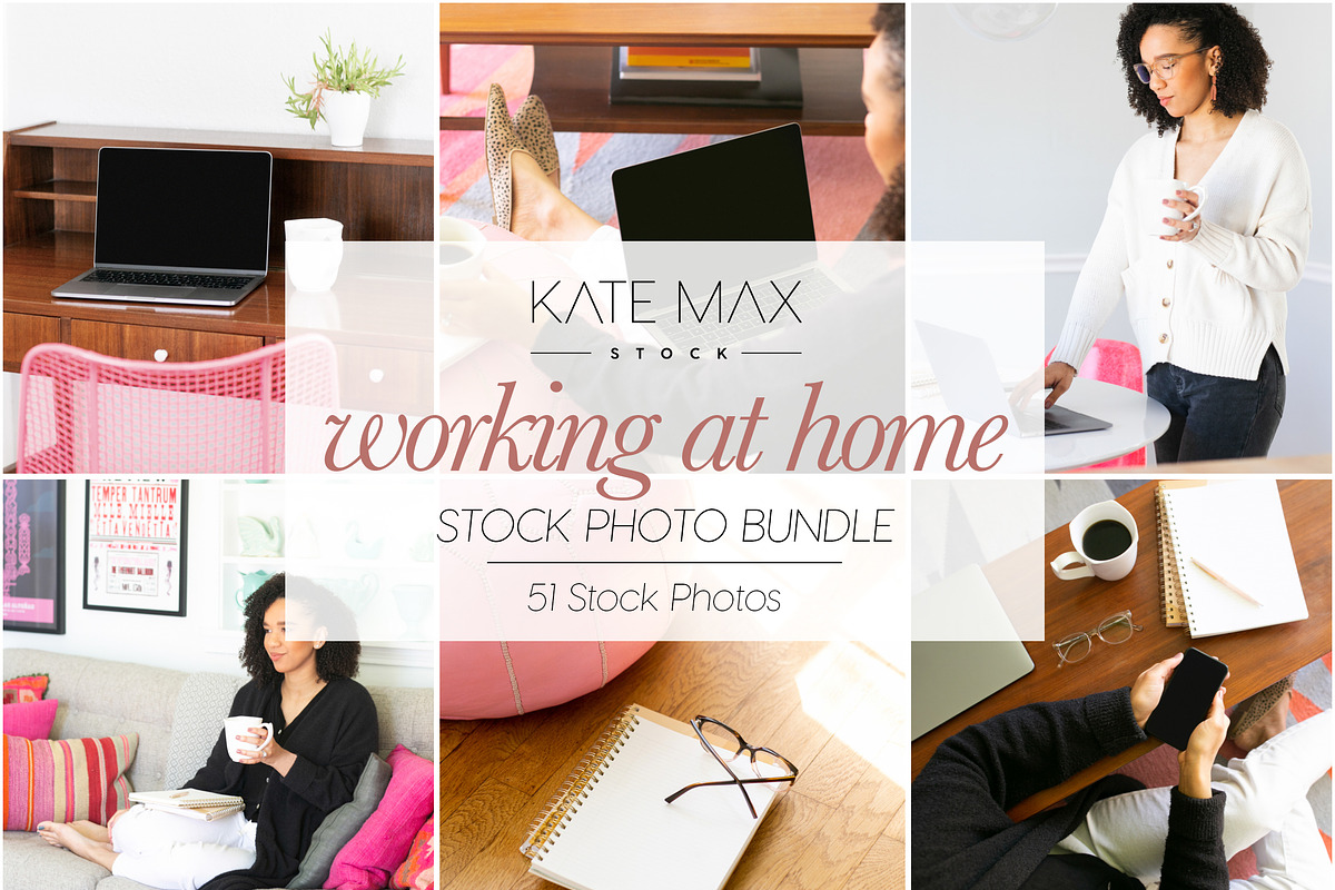 Working At Home Stock Photo Bundle, a Pens & Pencil Mockup by Styled Stock House (Photo 1 of 7)