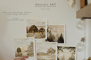 Vintage Forest. Watercolor clipart, an Animal Illustration by Ooh Lily (Thumbnail 14 of 22)