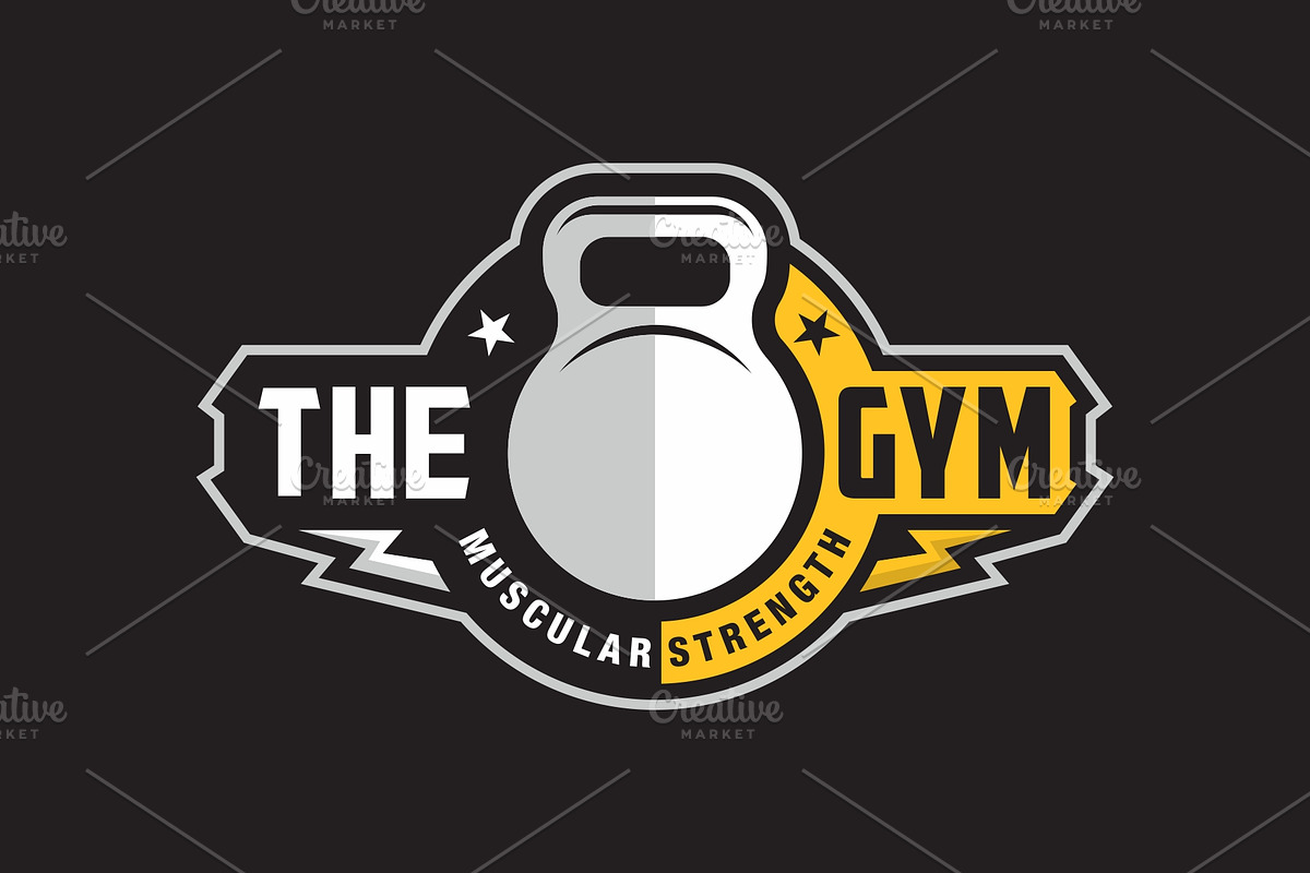 CrossFit gym fitness logo symbol, a Branding & Logo Template by swarnstudio