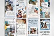 Summer Travel Instagram Templates, a Social Media Template by ZenSocialDesigns (Thumbnail 3 of 9)