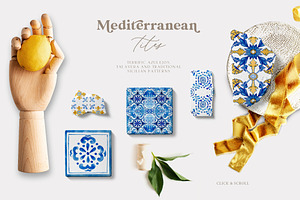 Mediterranean Watercolor Set