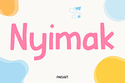 Nyimak, a Font by Pinisi ART (Thumbnail 1 of 10)