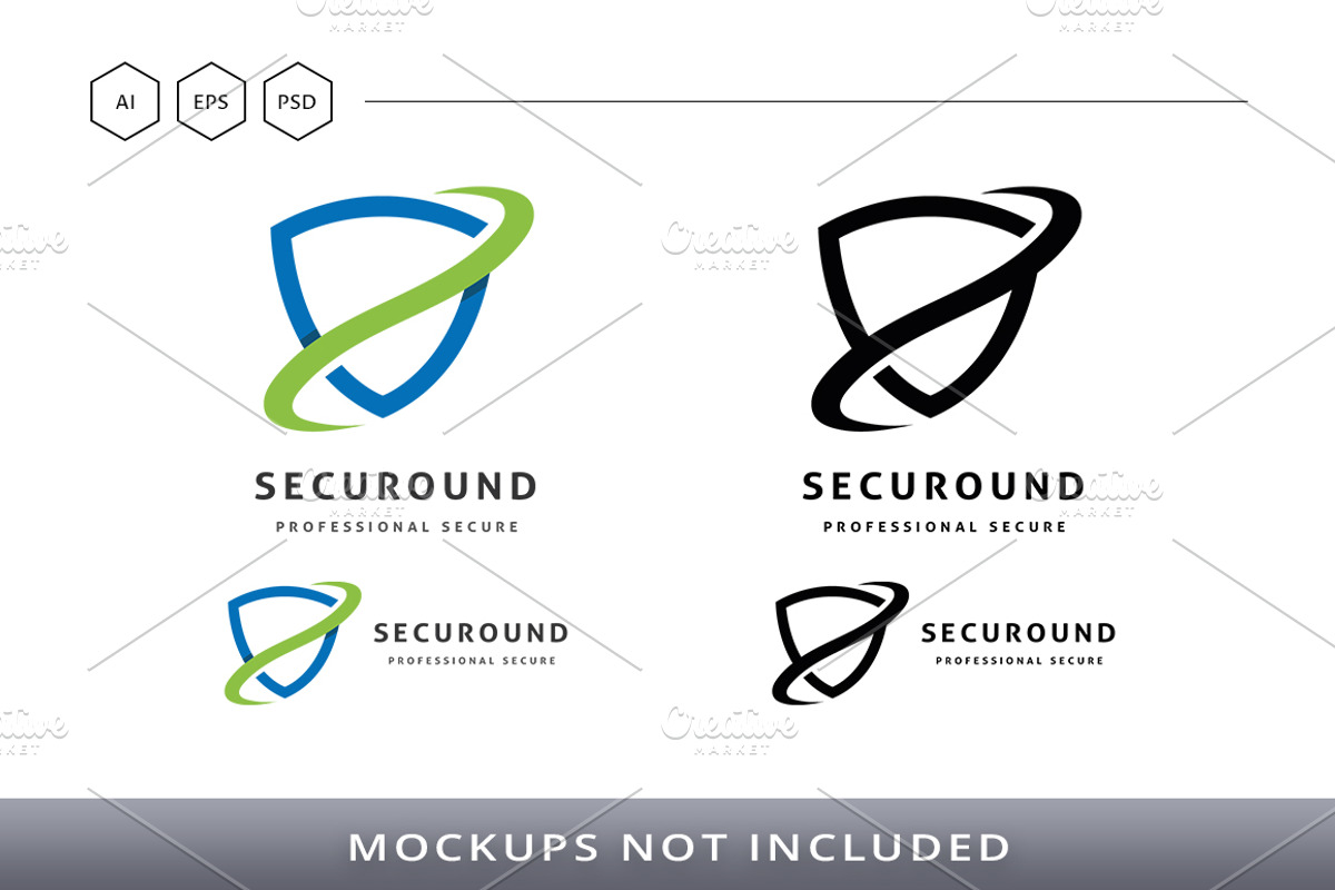Secure Around Logo, a Branding & Logo Template by Design_Planet ...