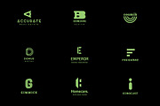 Letter logos template from a to z, a Branding & Logo Template by Nues Design (Thumbnail 4 of 18)